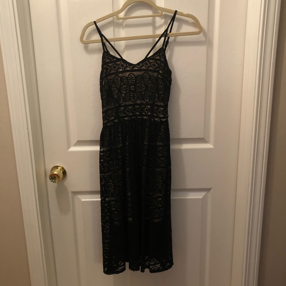 Lace Xhilaration Midi Dress